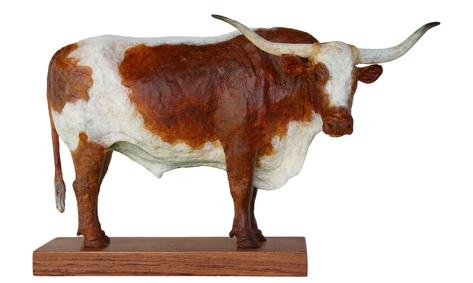 trek ox bronze sculpture